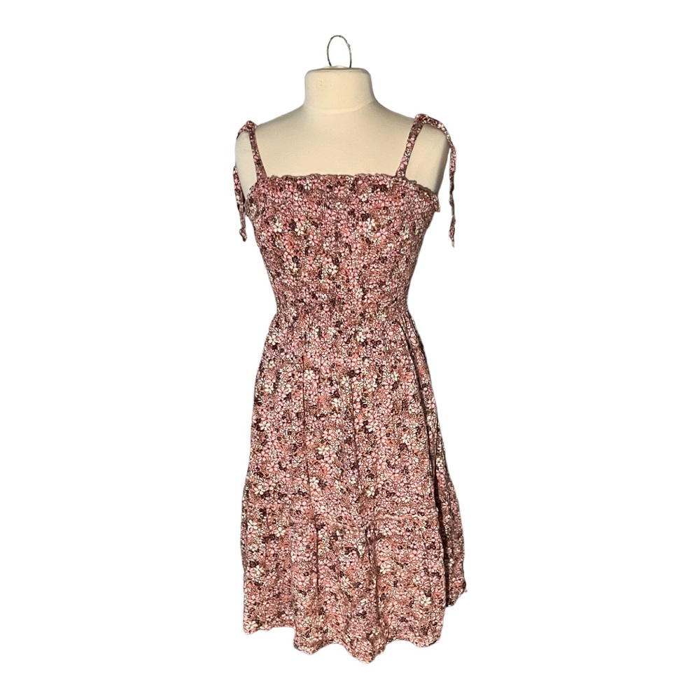 Pink floral dress 💗